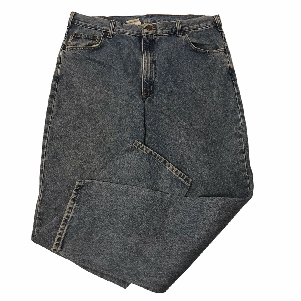 CARHARTT  Jeans‎ Relaxed Fit Denim Men's Sz 40X32 Blue Med Wash Zip Fly